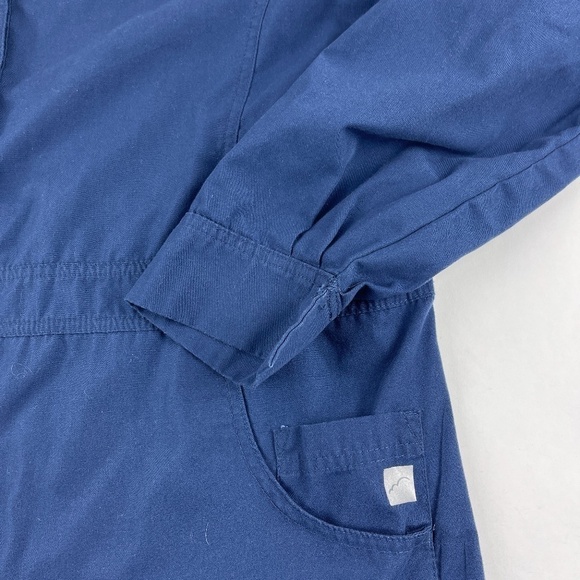 Butter Soft Button Up Shirt Womens 2X Blue Long Sleeve - Picture 6 of 10